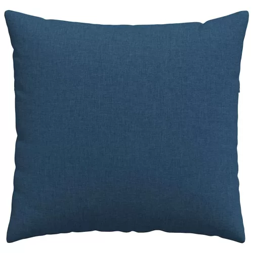 Kanapé párnák 2 pcs Kék 50 x 50 cm szövet