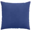 Kanapé párnák 2 pcs Rendőrségi kék 50 x 50 cm Bársonyos szövet