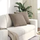 Kanapé párnák 2 pcs Tópszínű 50 x 50 cm szövet