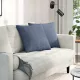 Kanapé párnák 2 pcs Kék 50 x 50 cm Bársonyos szövet