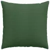 Kanapé párnák 2 pcs Sötétzöld 60 x 60 cm Bársonyos szövet