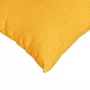 Kanapé párnák 2 pcs Világos sárga 60 x 60 cm Bársonyos szövet