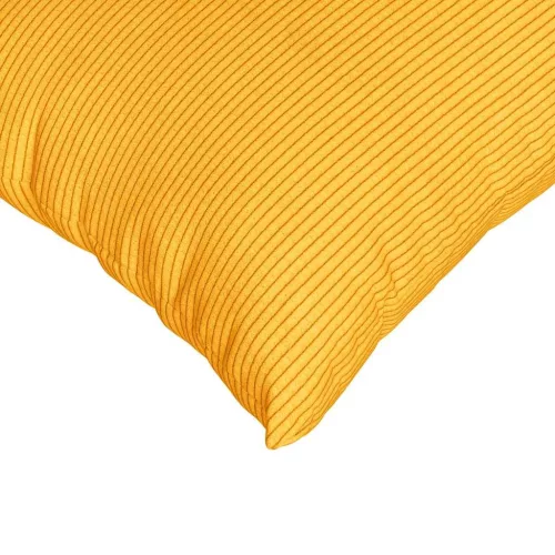 Kanapé párnák 2 pcs Világos sárga 60 x 60 cm Bársonyos szövet