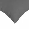 Kanapé párnák 2 pcs Sötétszürke 80 x 80 cm szövet