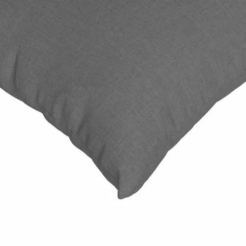 Kanapé párnák 2 pcs Sötétszürke 80 x 80 cm szövet