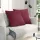 Kanapé párnák 2 pcs Bordó 80 x 80 cm szövet