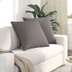 Kanapé párnák 2 pcs Tópszínű 80 x 80 cm szövet