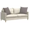 Kanapé párnák 2 pcs Tópszínű 80 x 80 cm szövet