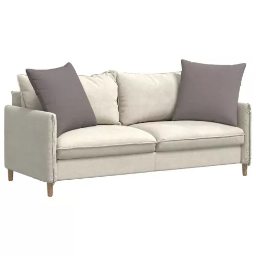 Kanapé párnák 2 pcs Tópszínű 80 x 80 cm szövet