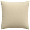 Kanapé párnák 2 pcs Krém 80 x 80 cm szövet