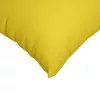 Kanapé párnák 2 pcs Világos sárga 80 x 80 cm szövet