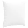 Kanapé párnák 2 pcs Fehér 80 x 80 cm szövet