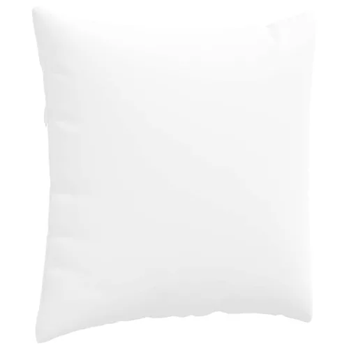 Kanapé párnák 2 pcs Fehér 80 x 80 cm szövet