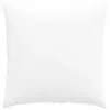 Kanapé párnák 2 pcs Fehér 80 x 80 cm szövet