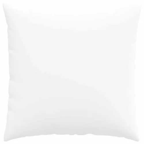 Kanapé párnák 2 pcs Fehér 80 x 80 cm szövet
