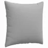 Kanapé párnák 2 pcs Szürke 80 x 80 cm szövet
