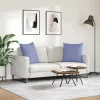 Kanapé párnák 2 pcs Kék 80 x 80 cm szövet