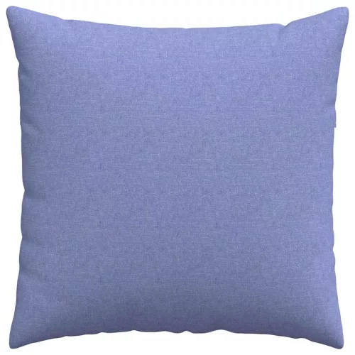 Kanapé párnák 2 pcs Kék 80 x 80 cm szövet