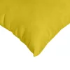 Kanapé párnák 2 pcs Sárga 80 x 80 cm Bársonyos szövet