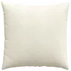 Kanapé párnák 2 pcs Krém 80 x 80 cm Bársonyos szövet