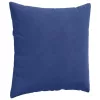 Kanapé párnák 2 pcs Rendőrségi kék 80 x 80 cm Bársonyos szövet