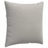 Kanapé párnák 2 pcs Világosszürke 80 x 80 cm szövet