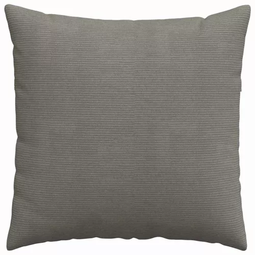 Kanapé párnák 2 pcs Világosszürke 80 x 80 cm Bársonyos szövet