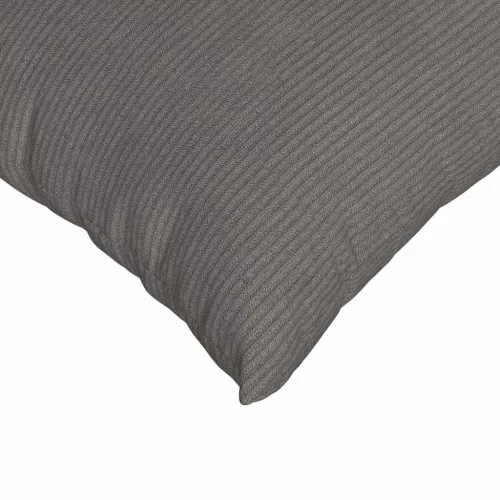 Kanapé párnák 2 pcs Világosszürke 80 x 80 cm Bársonyos szövet