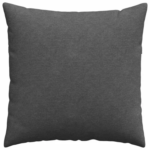Kanapé párnák 2 pcs Sötétszürke 80 x 80 cm Bársonyos szövet