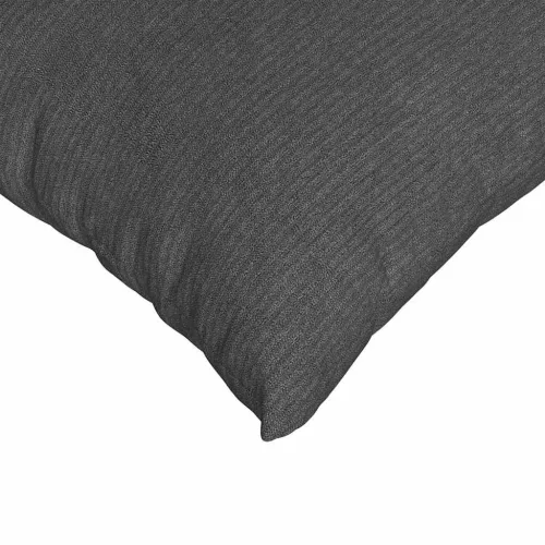 Kanapé párnák 2 pcs Sötétszürke 80 x 80 cm Bársonyos szövet