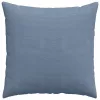 Kanapé párnák 2 pcs Kék 80 x 80 cm Bársonyos szövet