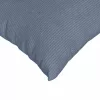 Kanapé párnák 2 pcs Kék 80 x 80 cm Bársonyos szövet