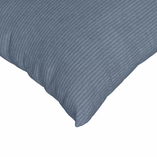 Kanapé párnák 2 pcs Kék 80 x 80 cm Bársonyos szövet