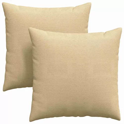 Kanapé párnák 2 pcs Szürke zöld 80 x 80 cm Bársonyos szövet