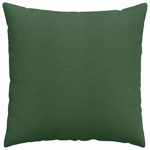 Kanapé párnák 2 pcs Sötétzöld 80 x 80 cm Bársonyos szövet