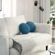 Ülőpárnák 2 pcs Kék Ø 40 x 13 cm Bársony