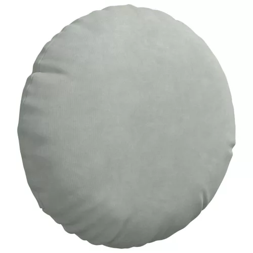 Ülőpárnák 2 pcs Világosszürke Ø 40 x 13 cm Bársony
