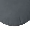 Ülőpárnák 2 pcs Sötétszürke Ø 40 x 13 cm Bársony