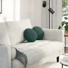 Ülőpárnák 2 pcs Sötétzöld Ø 40 x 13 cm Bársony