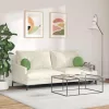 Ülőpárnák 2 pcs Világos zöld Ø 40 x 13 cm Bársony