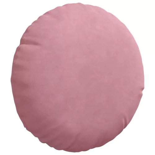 Ülőpárnák 2 pcs Rózsaszín Ø 40 x 13 cm Bársony