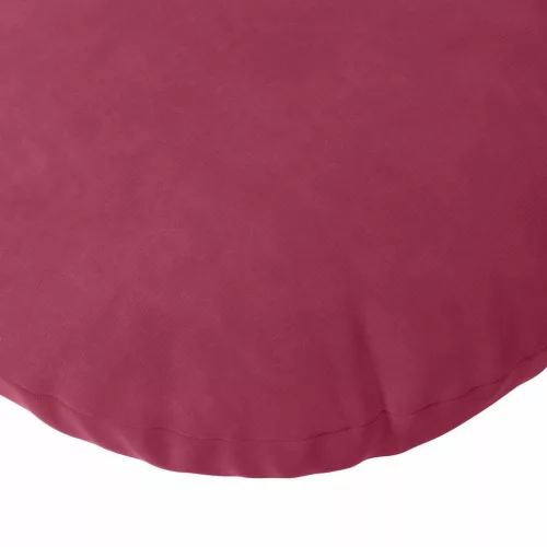 Ülőpárnák 2 pcs Bordó Ø 40 x 13 cm Bársony