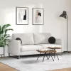 Ülőpárnák 2 pcs Fekete Ø 40 x 13 cm Bársony