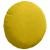Ülőpárnák 2 pcs Sárga Ø 40 x 13 cm Bársony