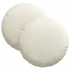 Ülőpárnák 2 pcs Krém Ø 40 x 13 cm Bársony