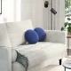 Ülőpárnák 2 pcs Rendőrségi kék Ø 40 x 13 cm Bársony