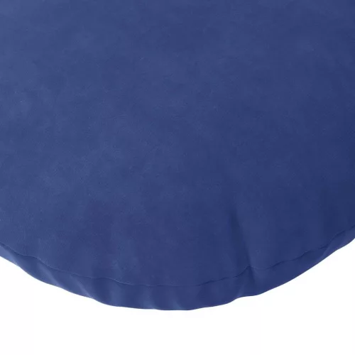 Ülőpárnák 2 pcs Rendőrségi kék Ø 40 x 13 cm Bársony
