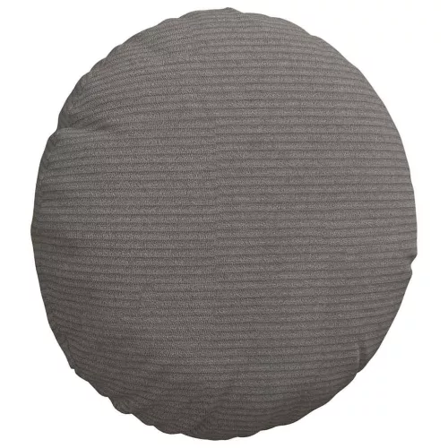 Ülőpárnák 2 pcs Világosszürke Ø 30 x 13 cm Bársonyos szövet
