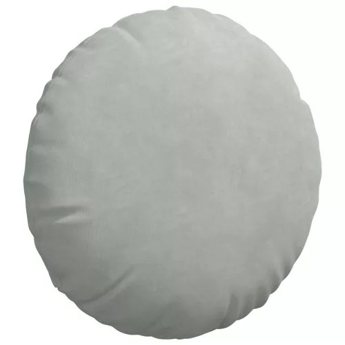 Ülőpárnák 2 pcs Világosszürke Ø 40 x 13 cm Bársony