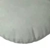 Ülőpárnák 2 pcs Világosszürke Ø 40 x 13 cm Bársony